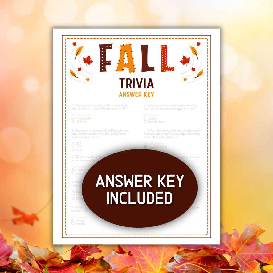 fall trivia questions and answers