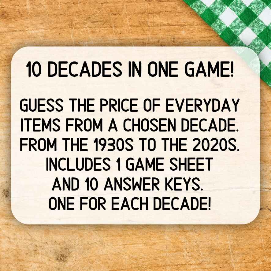 guess the price game
