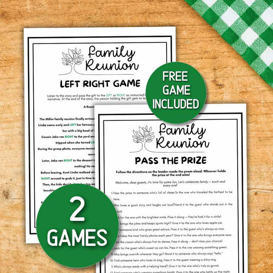 family reunion icebreakers games