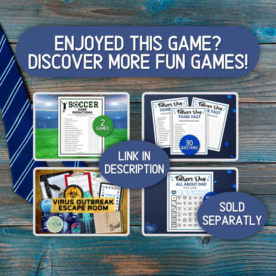 fathers day printable games