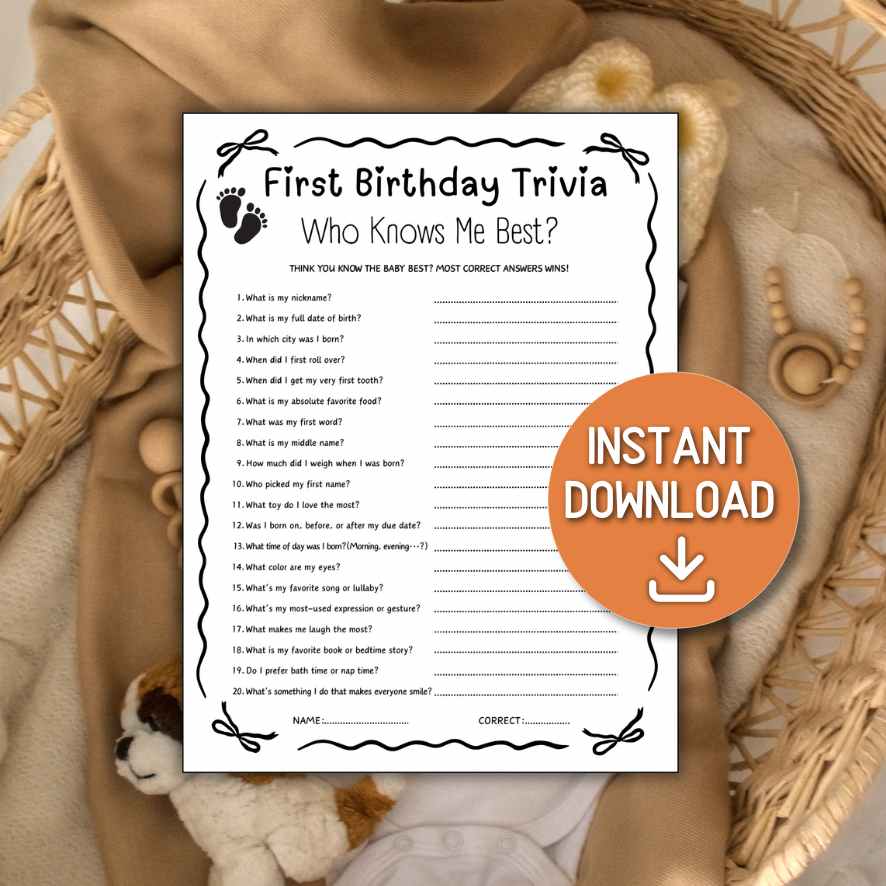 who knows baby best game