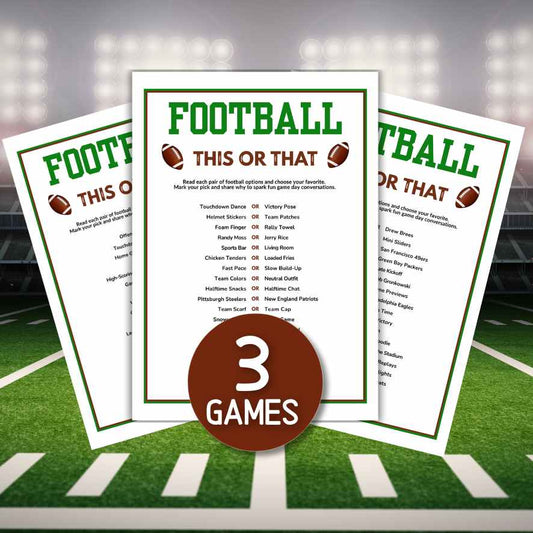 football this or that game printable

