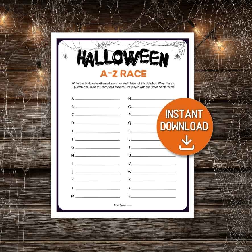 halloween az race game