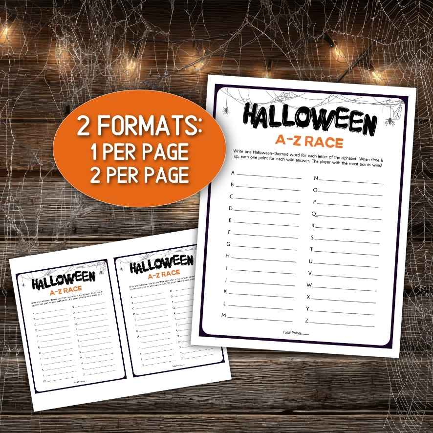 halloween alphabet game