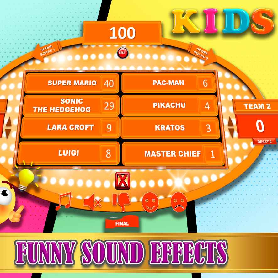 KIDS FAMILY FRIENDLY FEUD