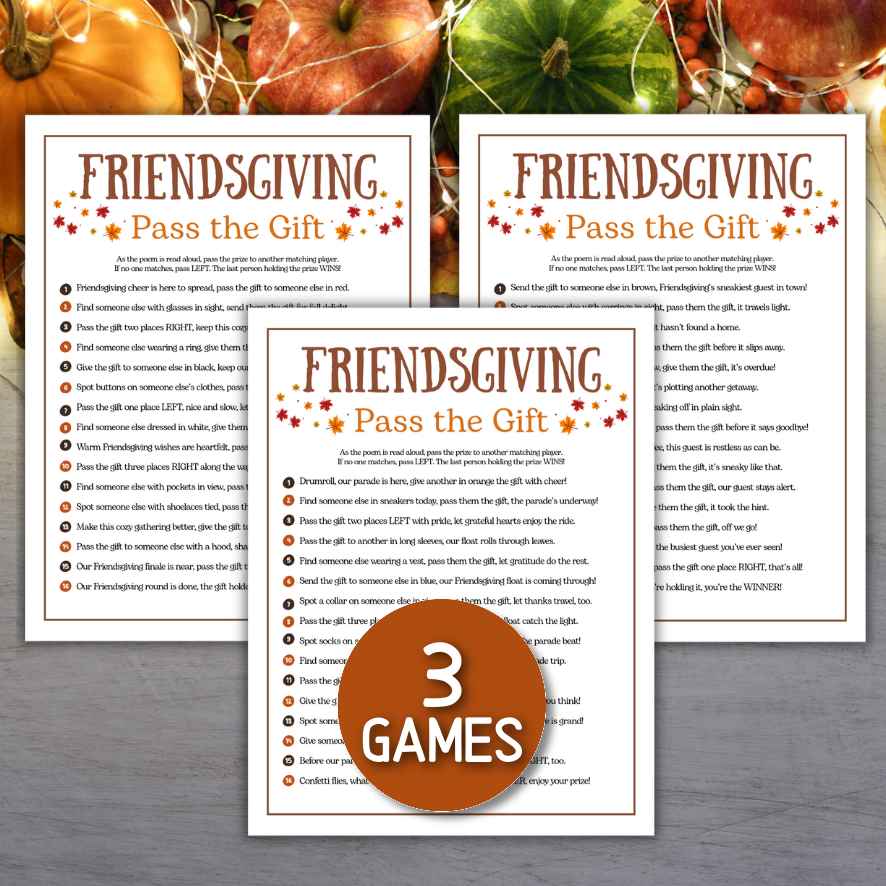 friendsgiving activitiy

