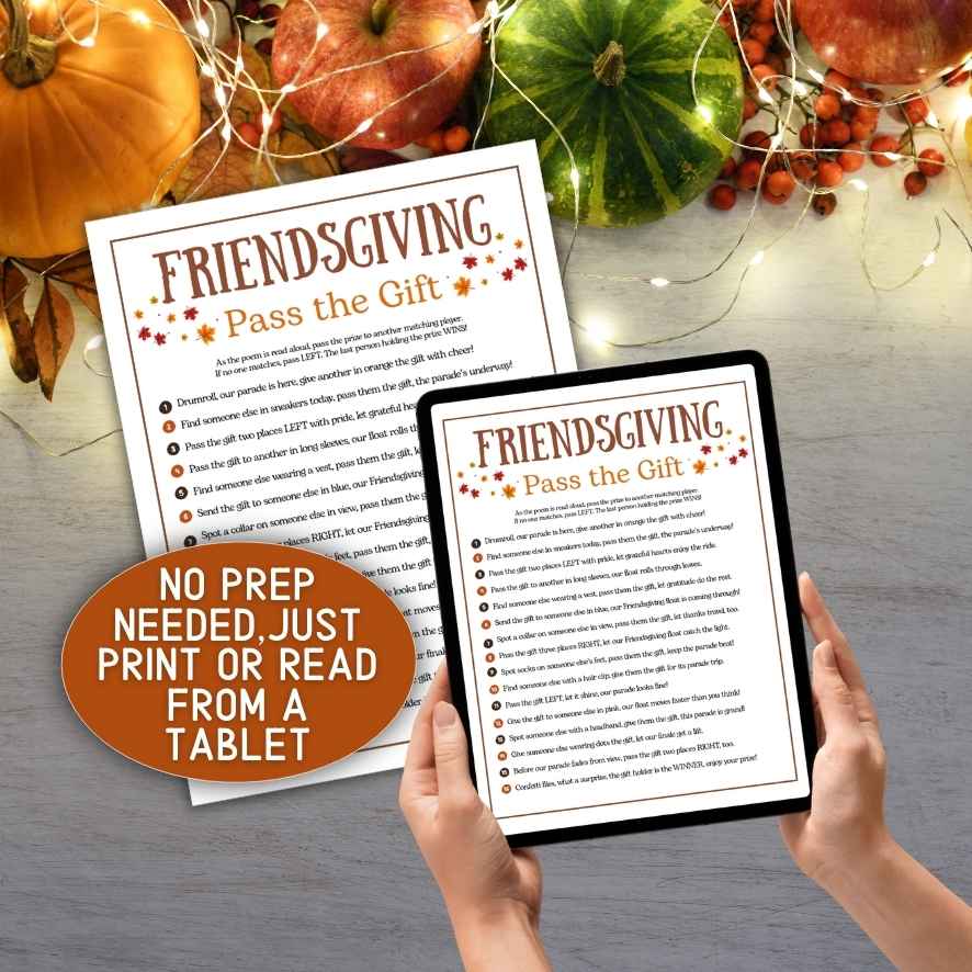thanksgiving group game