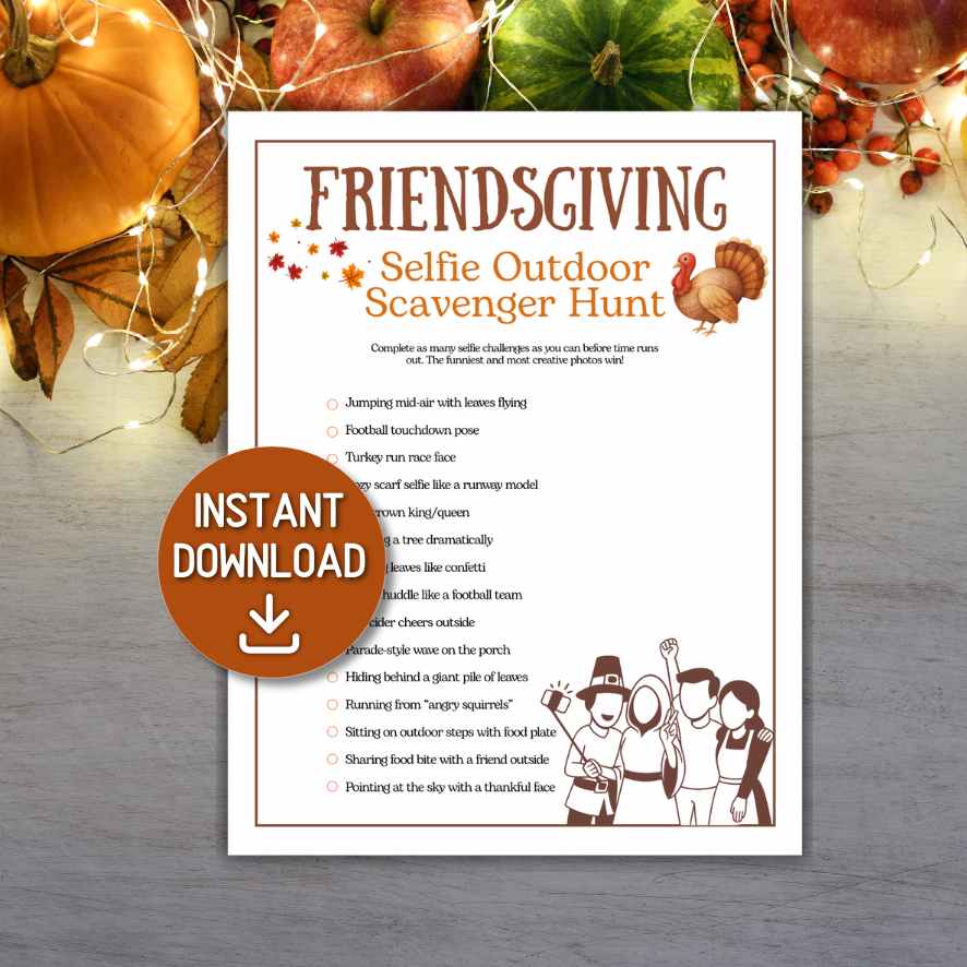 friend scavenger hunt