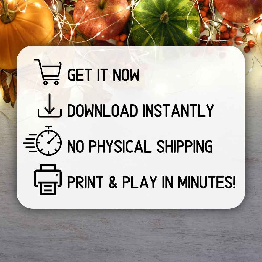 thanksgiving scavenger hunt