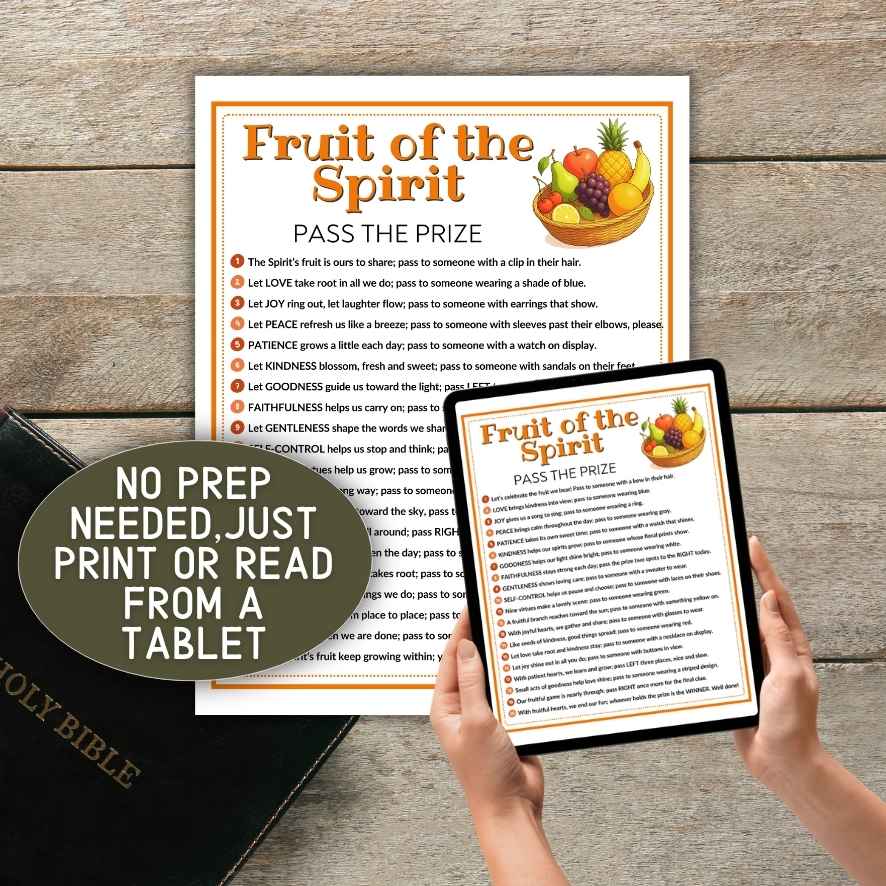 fruit of the spirit activity