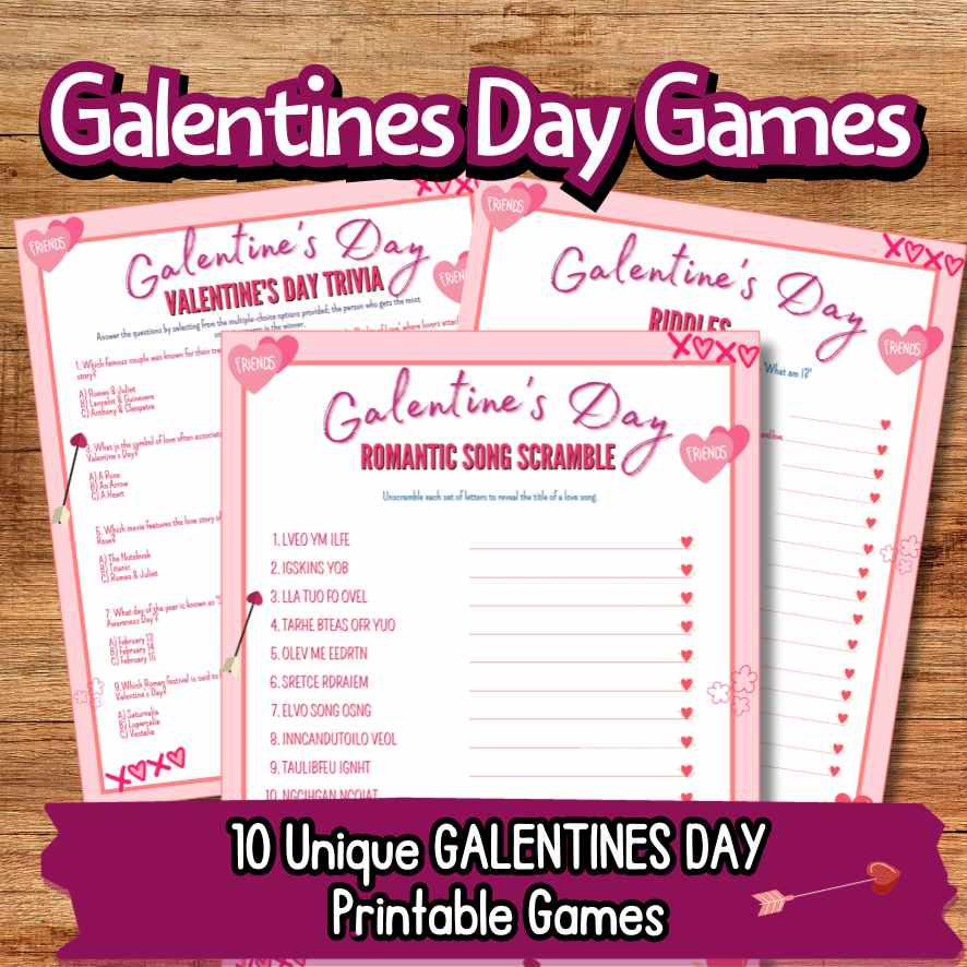 Galentine's Party Activities
