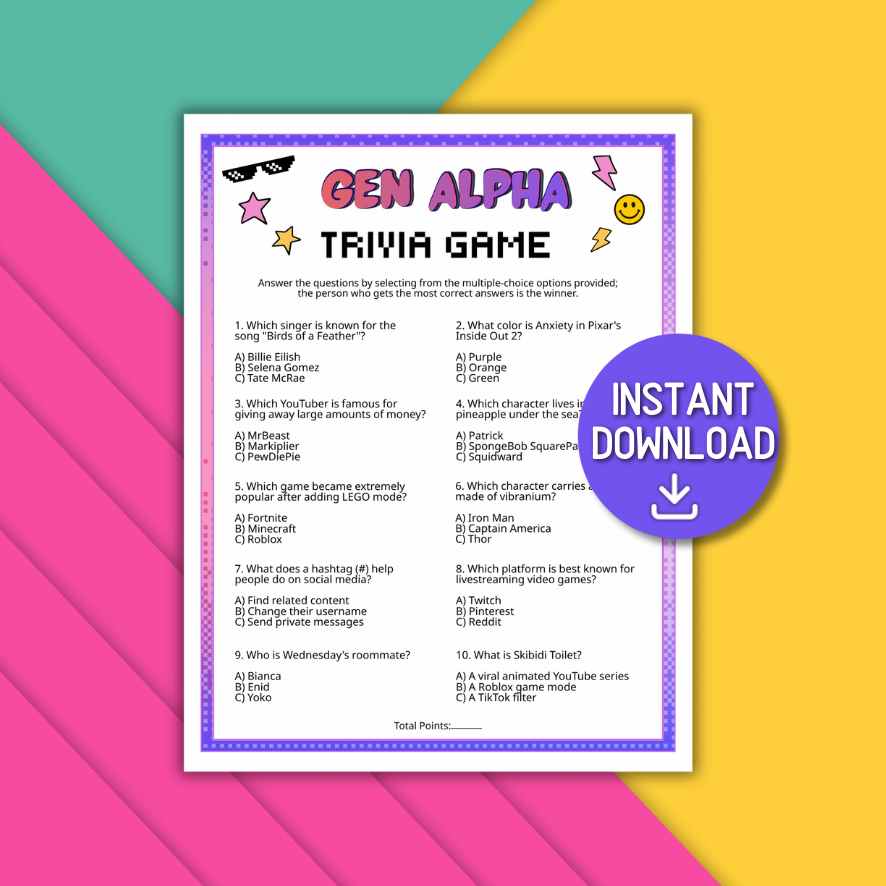gen alpha quiz

