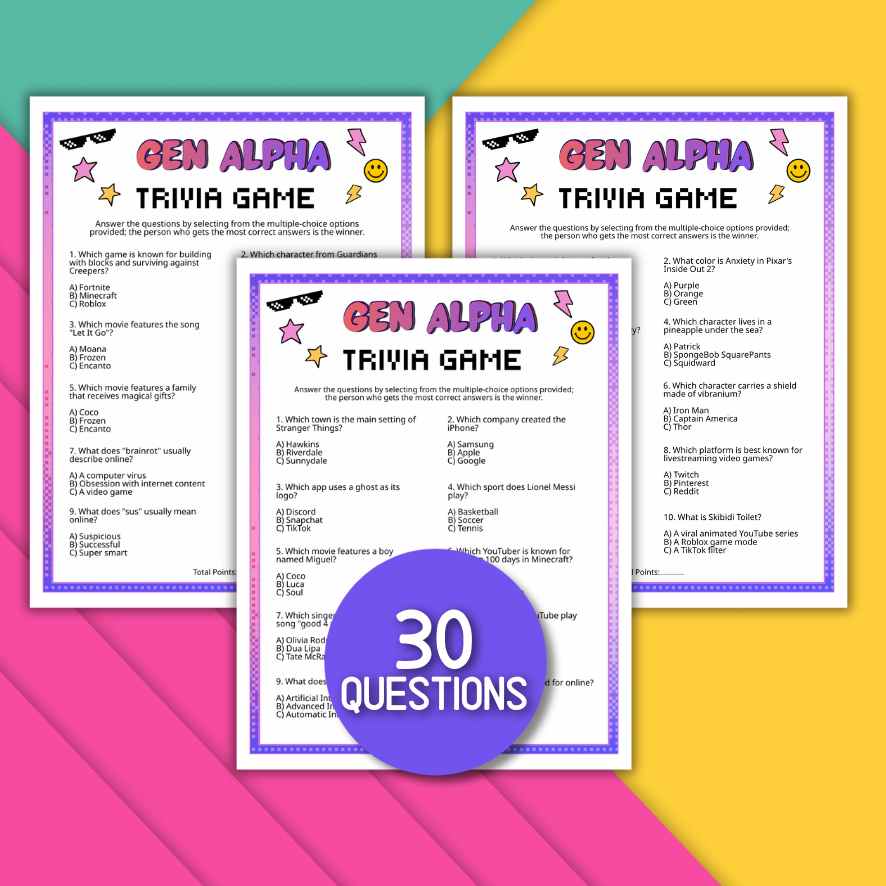 teen classroom activity

