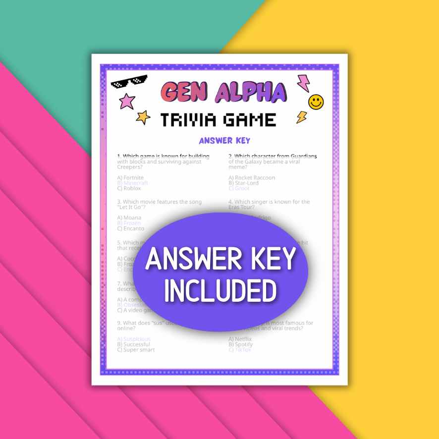 teen trivia questions