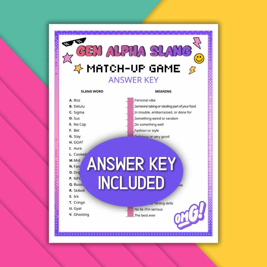 gen z slang game