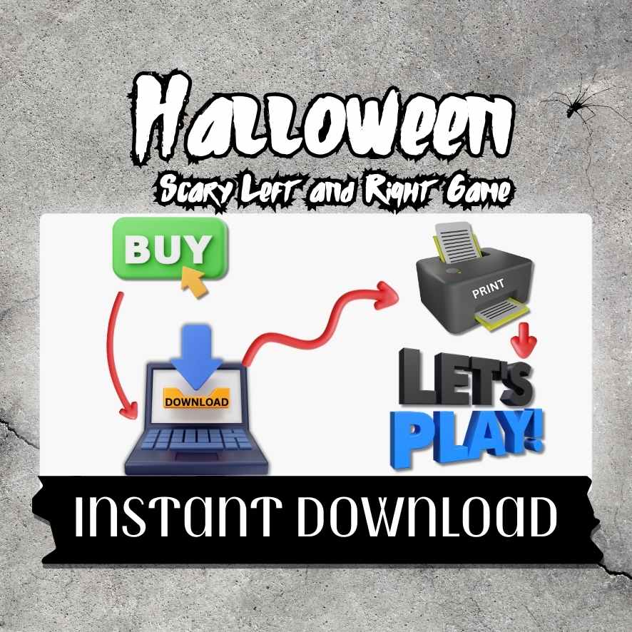 Printable Halloween party games