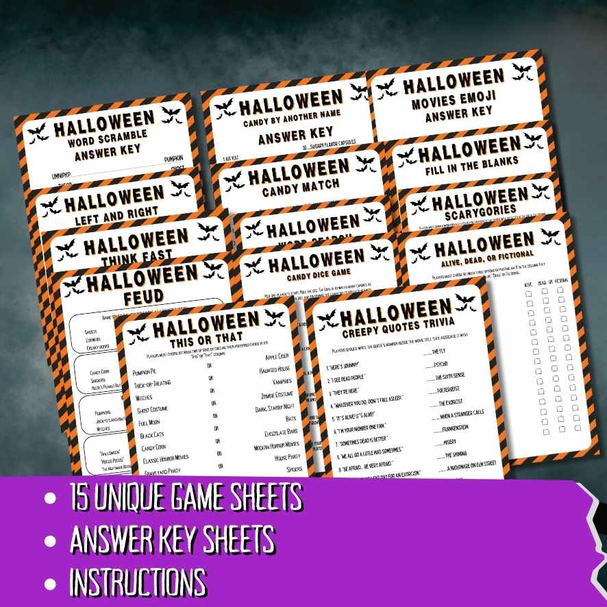 Halloween party games
