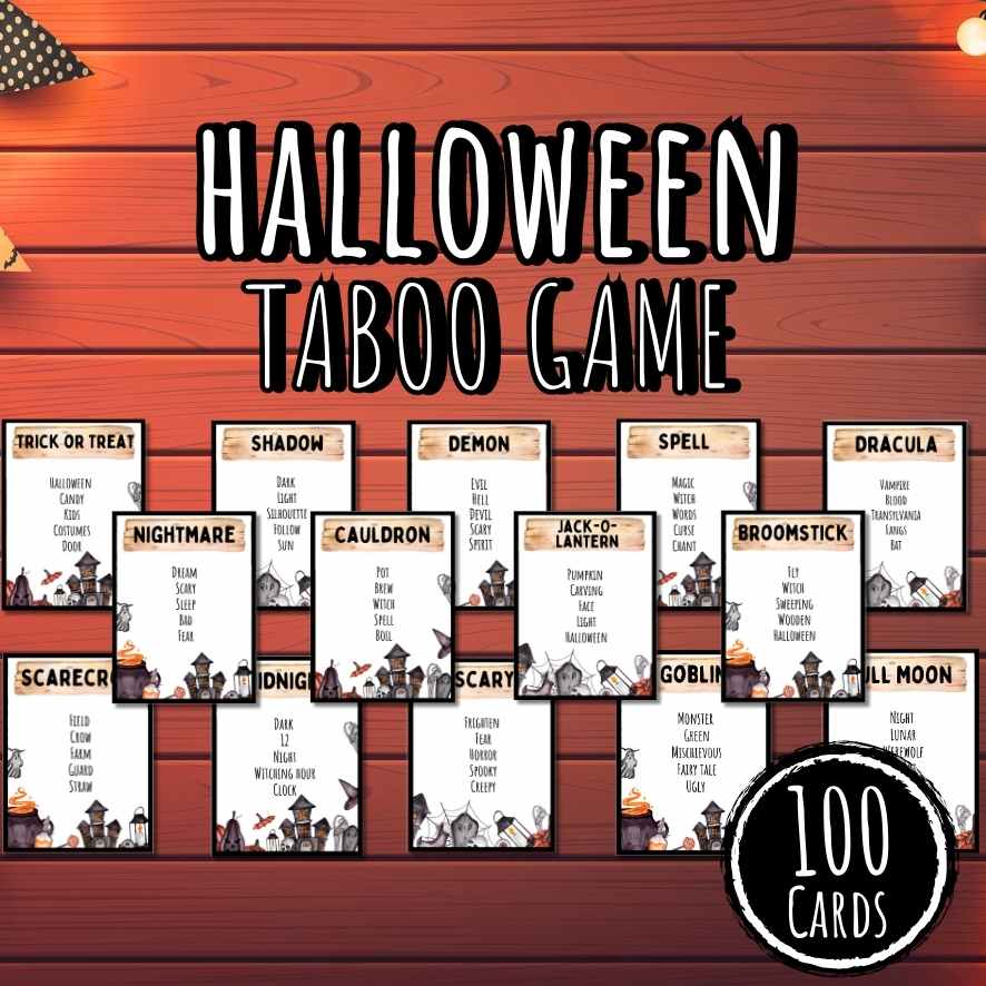 Halloween Taboo Game