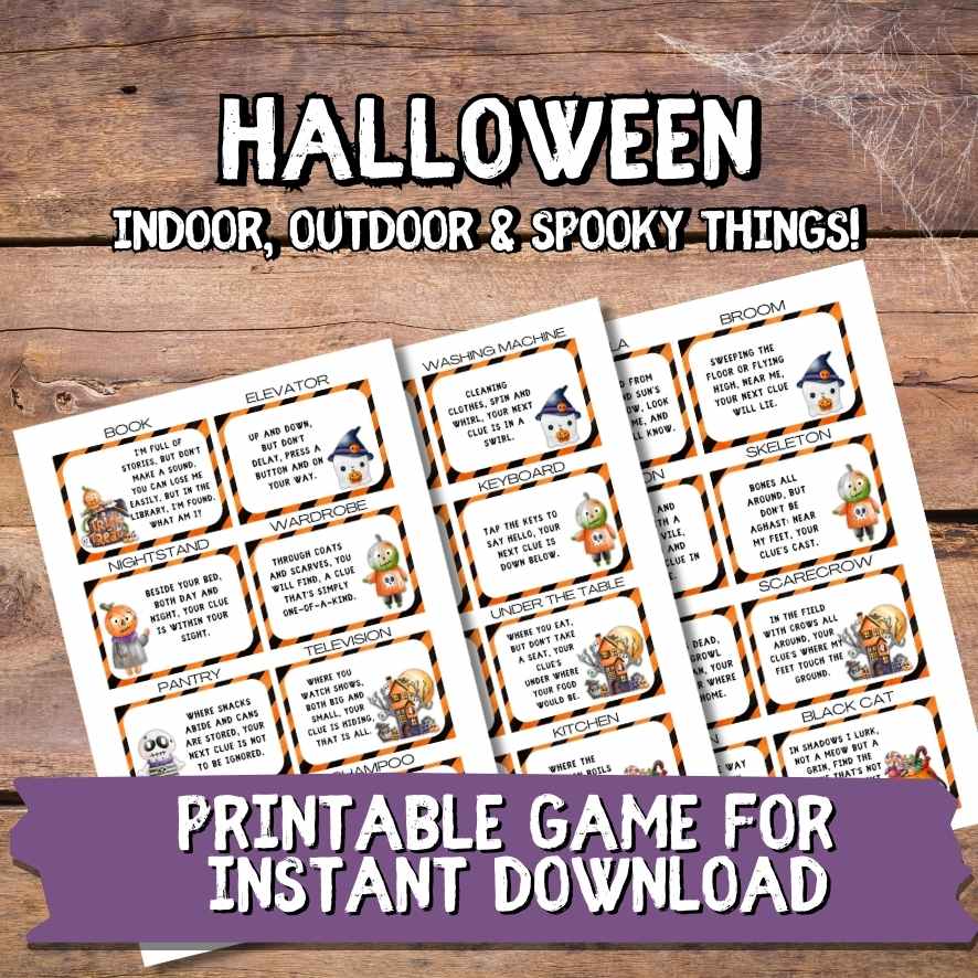 Halloween Party Game for Children