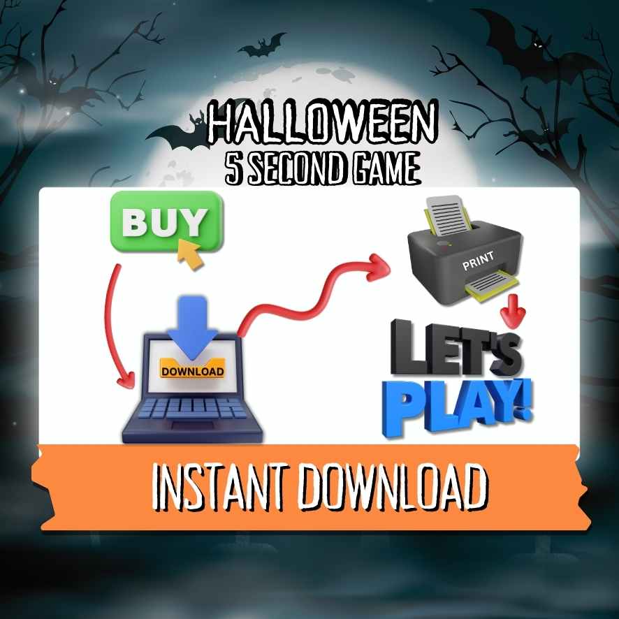 Instant Download Halloween Games