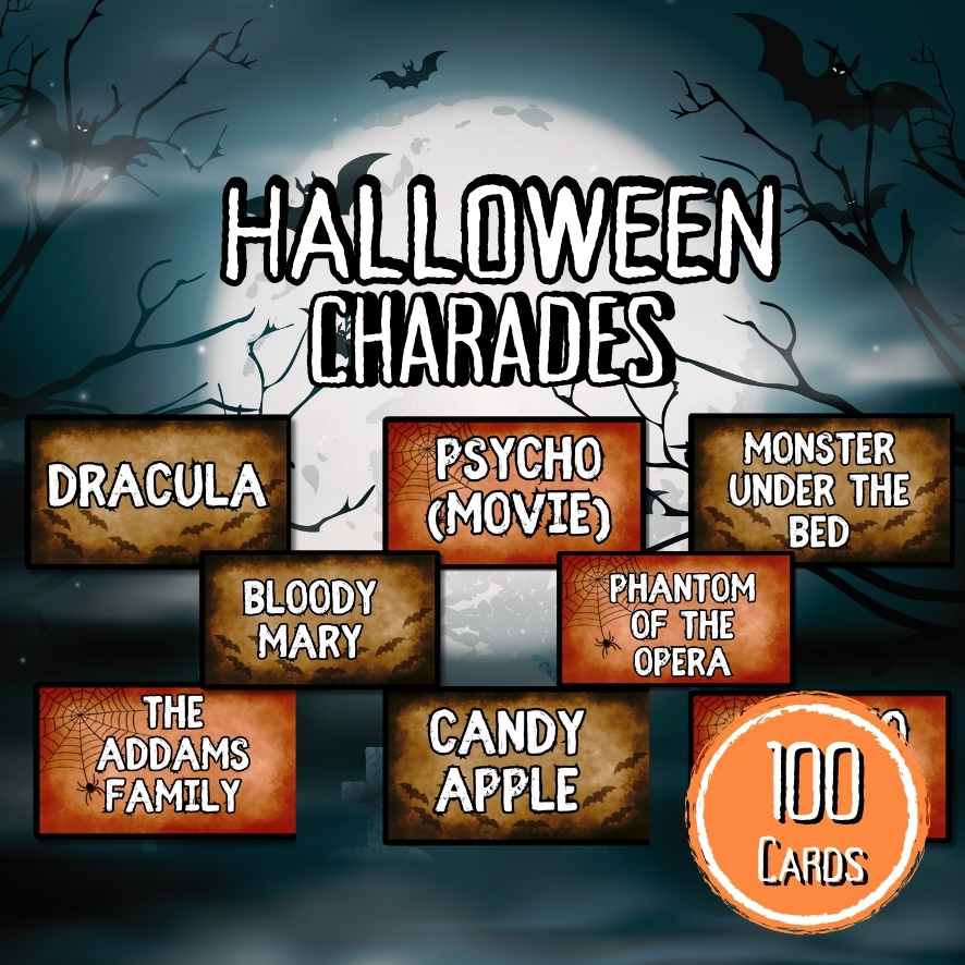 Charades Game for Halloween