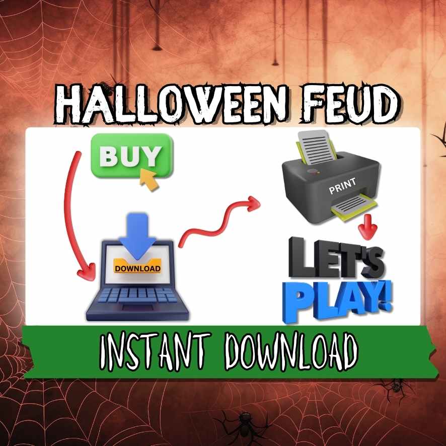 Instant Download Halloween Game