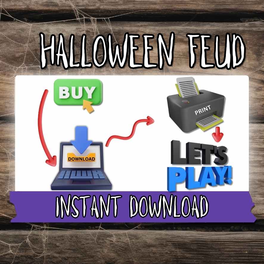 Instant Download Halloween Game