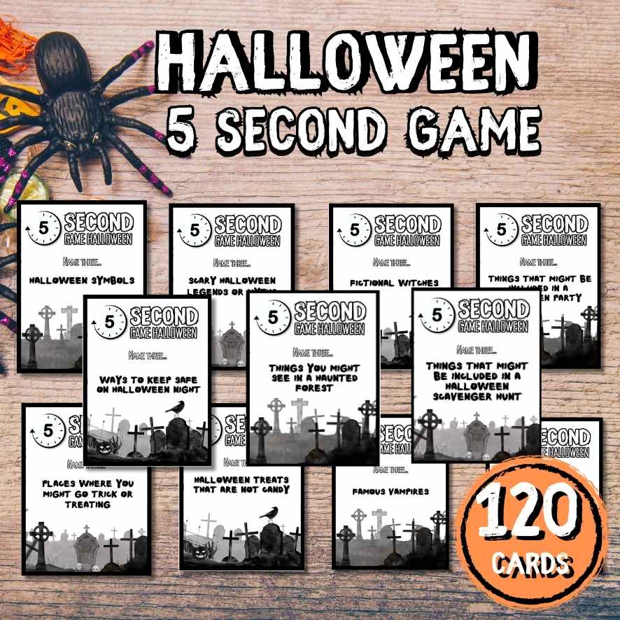 5-Second Halloween Challenge