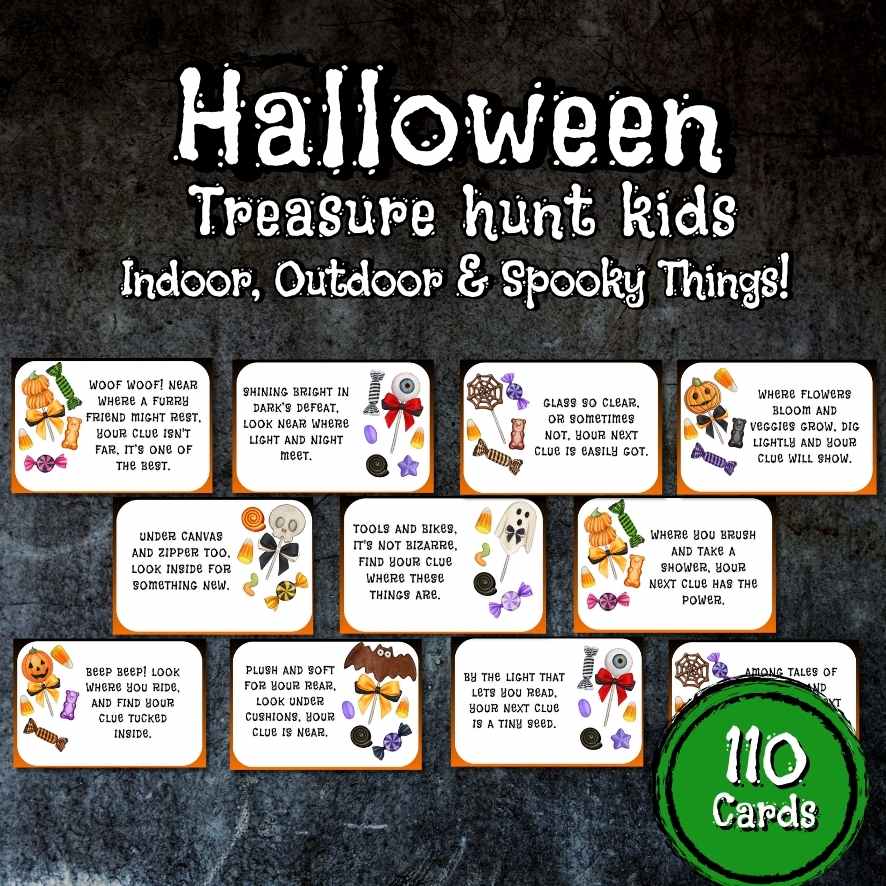 Halloween Home Treasure Hunt