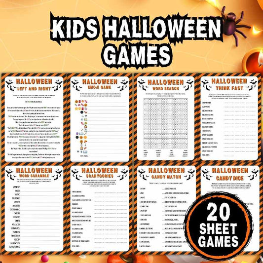 Halloween Activity Sheets Bundle