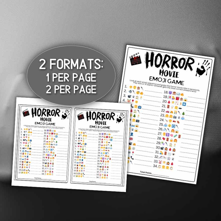halloween horror movie emoji quiz