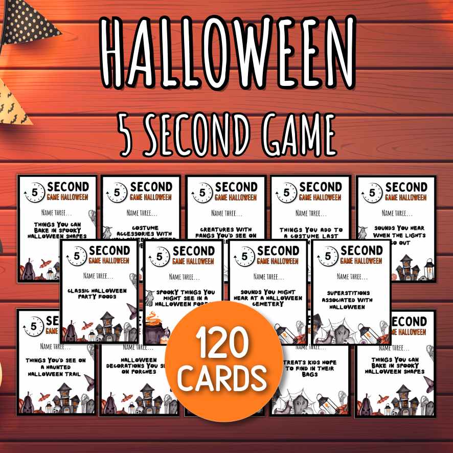 halloween 5 second game