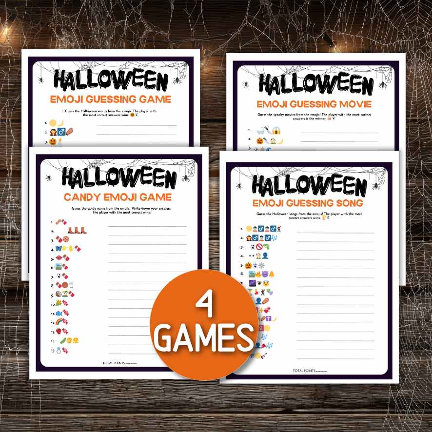 halloween emoji pictionary