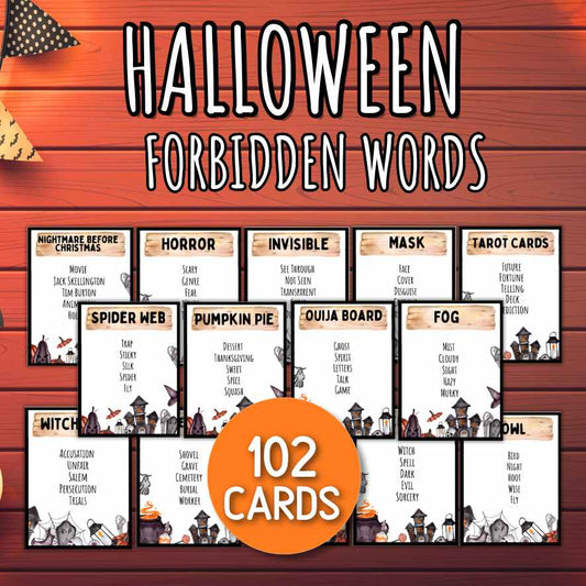 Halloween Taboo Game