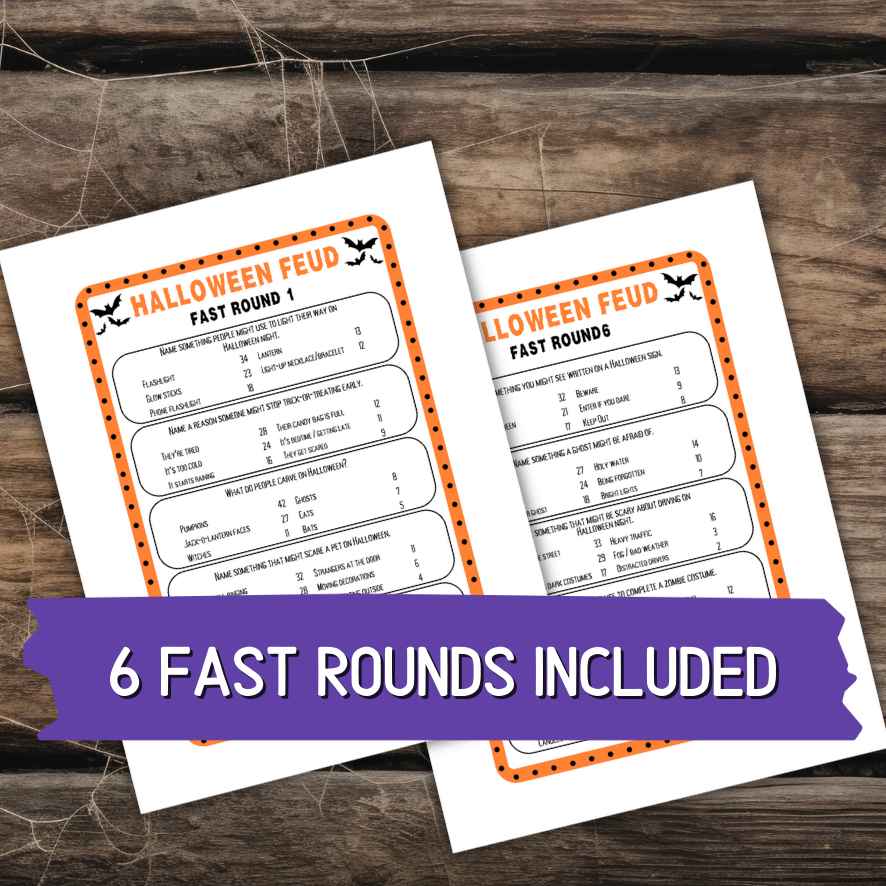 Printable Halloween Questions