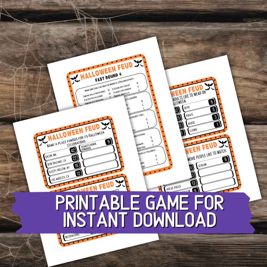 Halloween Group Game