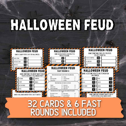 Halloween Feud Game Printable