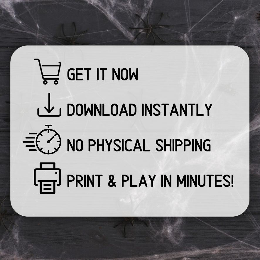 Printable Halloween Game