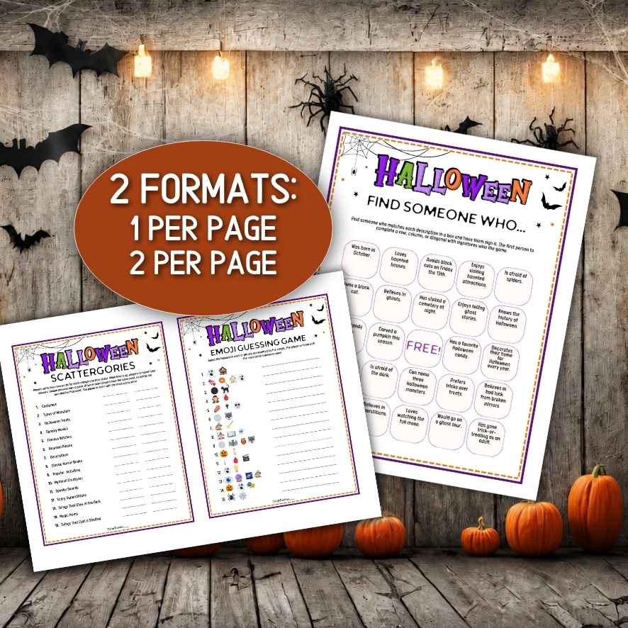Halloween Group Activity