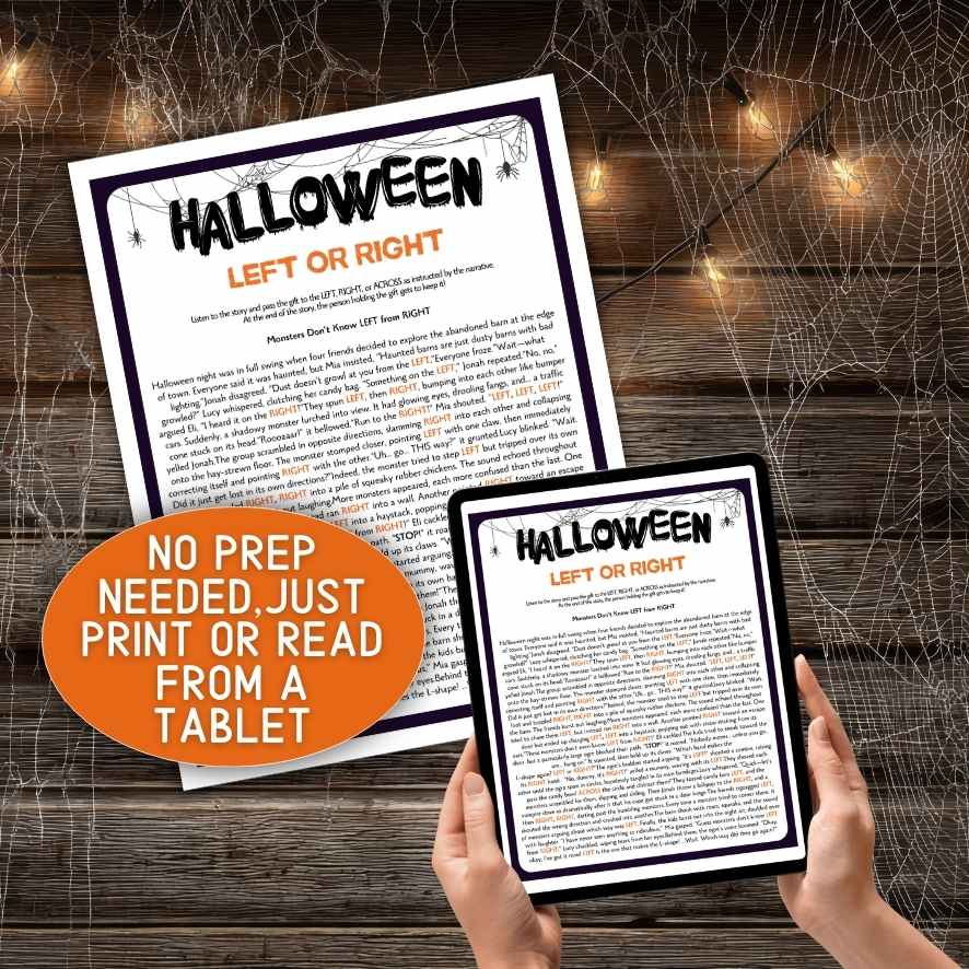 Halloween Left Right Story