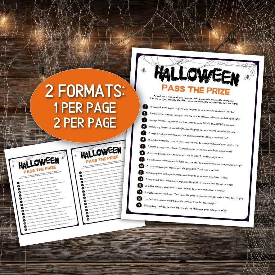 classroom halloween game