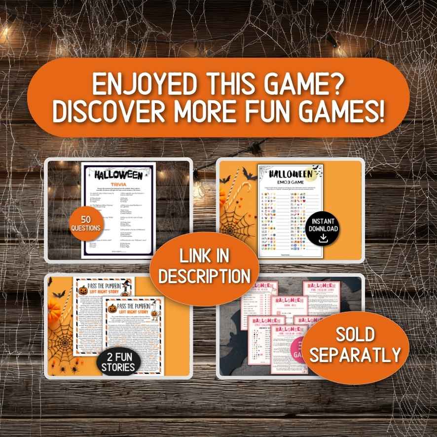 Halloween Party Game