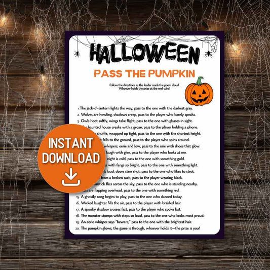 pass the pumpkin game