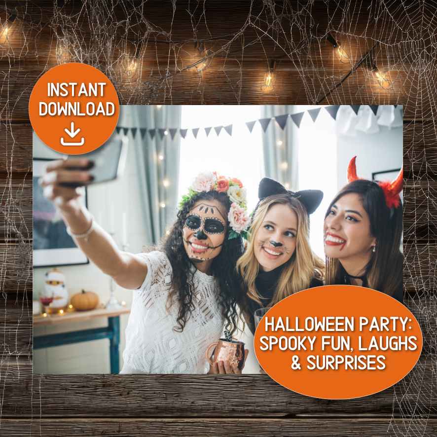 halloween selfie photo scavenger hunt