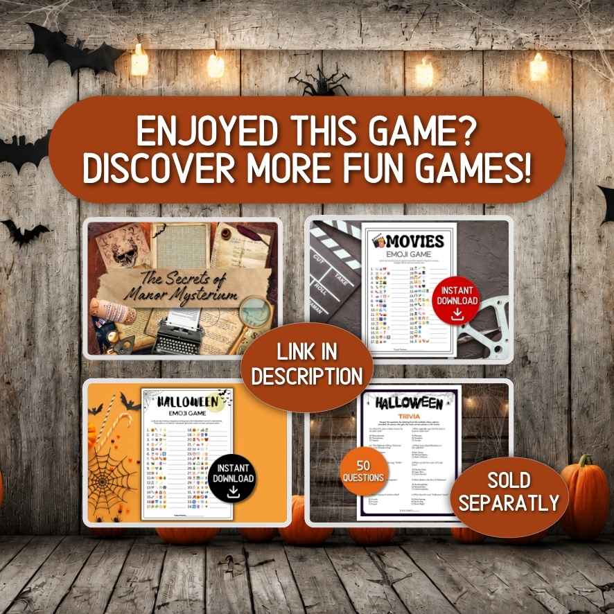 Spooky Party Games