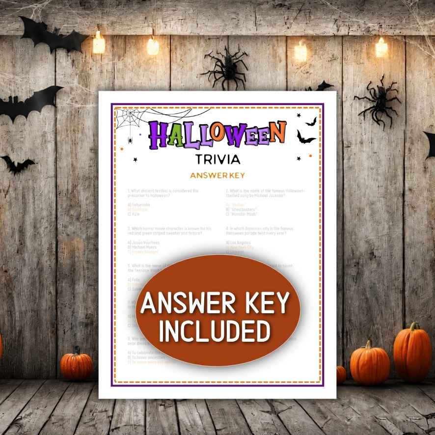 halloween trivia questions and answers 

