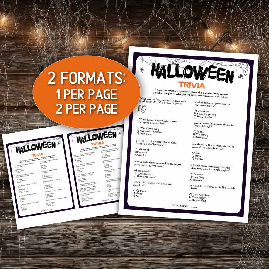 halloween trivia questions for adults