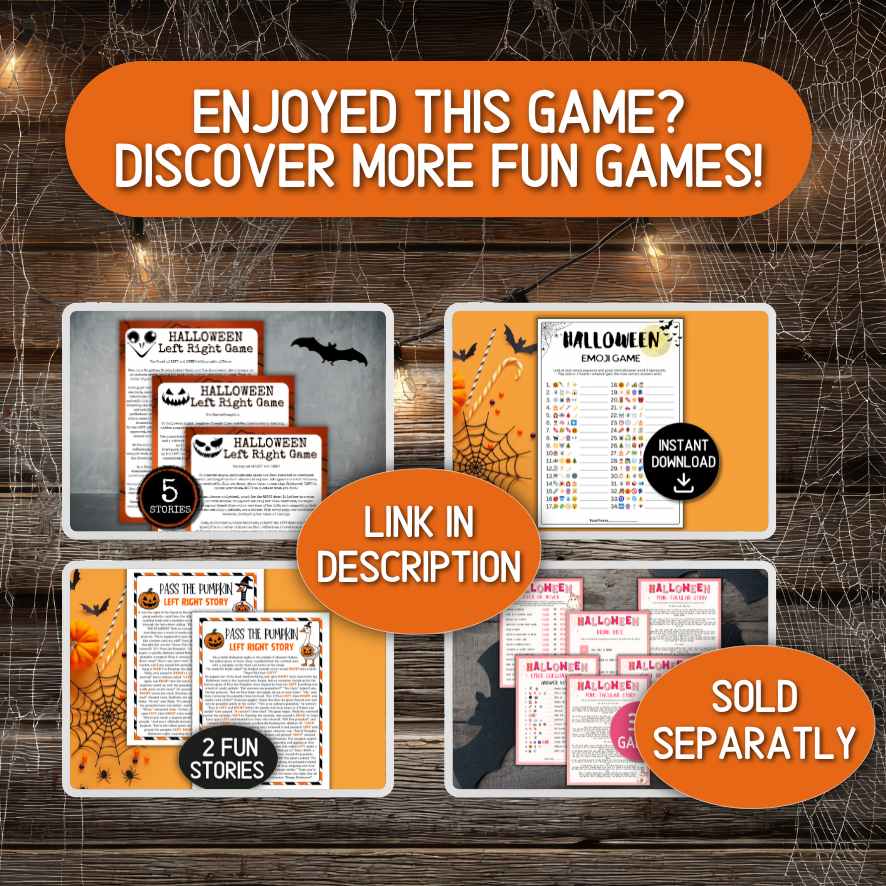 games for halloween party