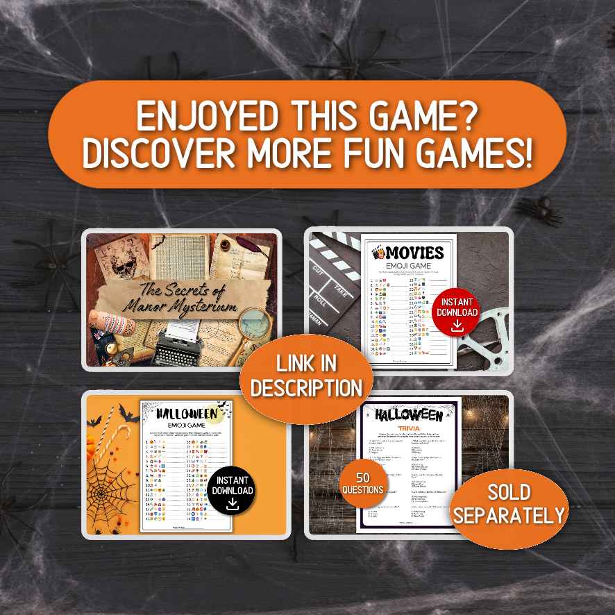 Family Halloween Game