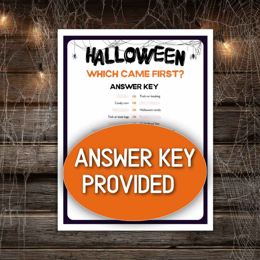 printable halloween quiz with answers